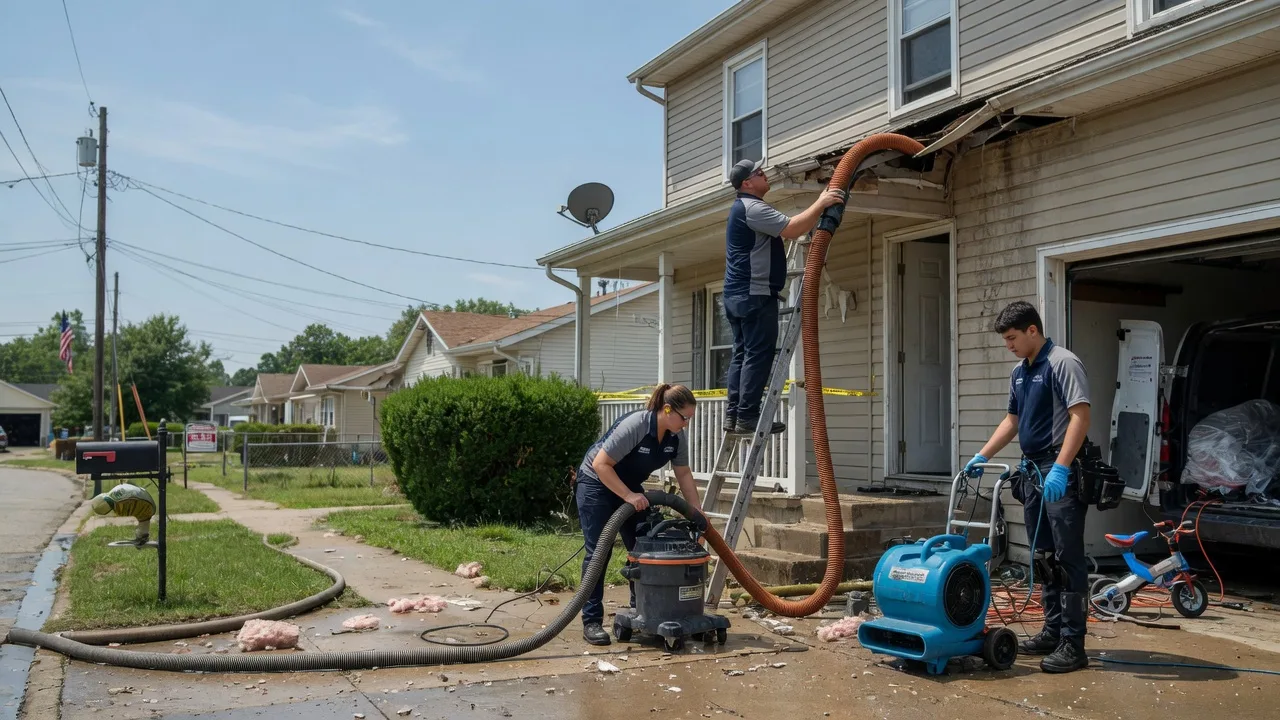Water Damage Restoration in Changewater, NJ near me